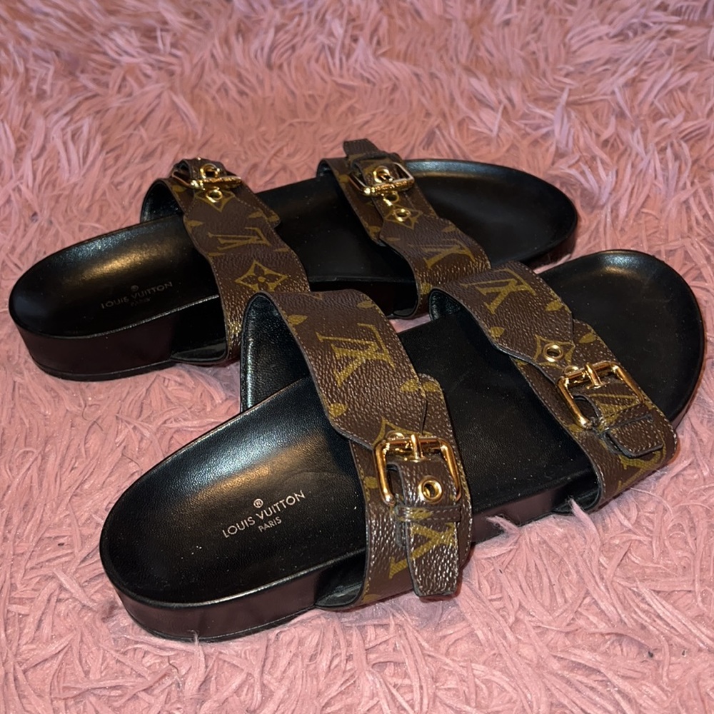 LV Bom Dia Flat Mules Sz40
